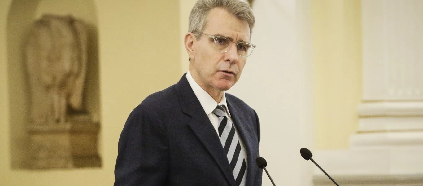 Αμερικανός πρεσβευτής Τζέφρι Πάιατ: «Λύστε διαφορές με Τουρκία με διάλογο» - Περίεργη αναφορά σε «μεγάλα νησιά»
